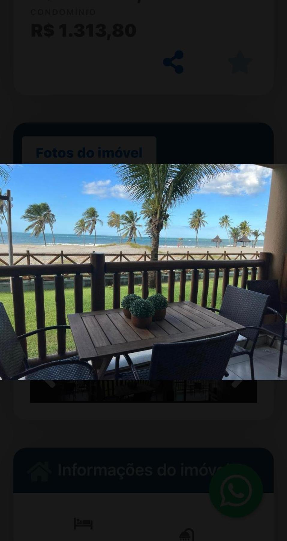 Vg Sun Bangalo P Cumbuco Fronte Mare 5 M Dal Mare Apartamento Exterior foto